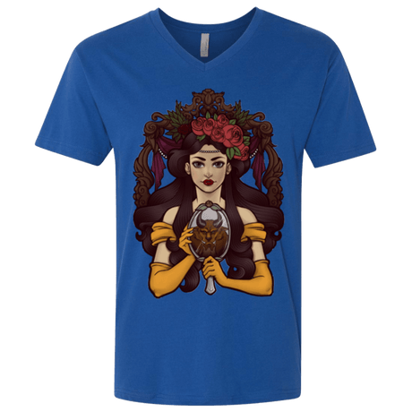 T-Shirts Royal / X-Small La Bete Men's Premium V-Neck