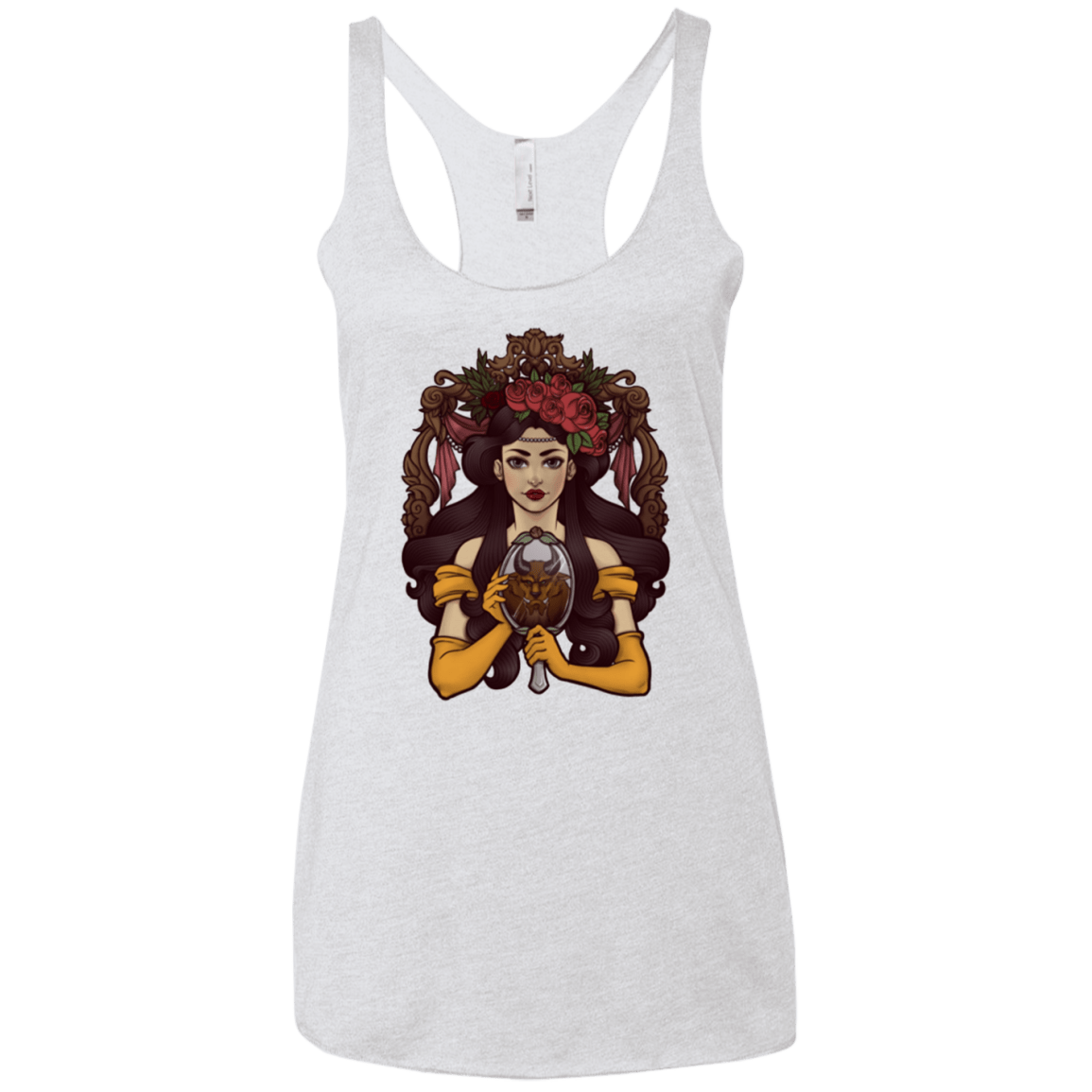 La Bete Women's Triblend Racerback Tank