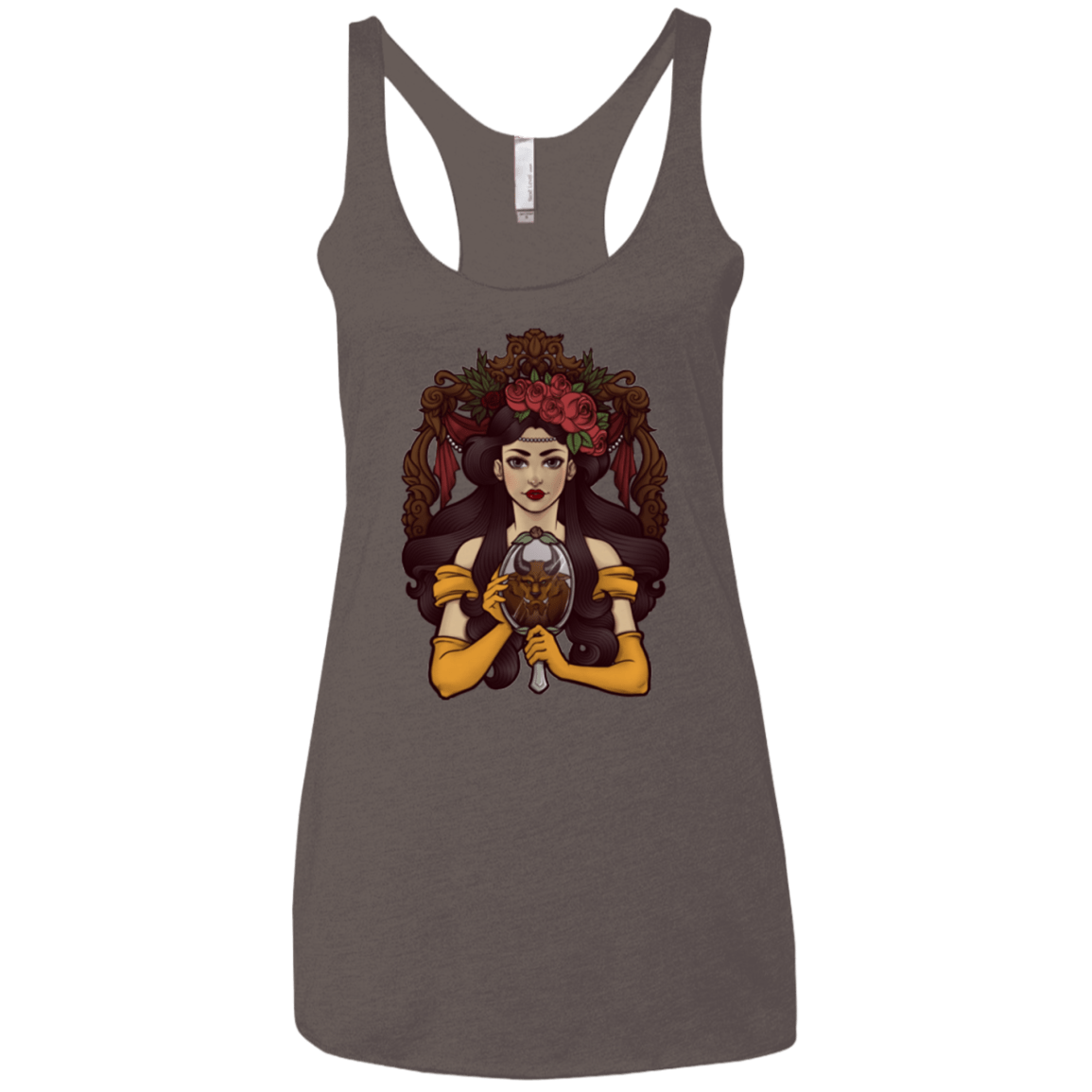 La Bete Women's Triblend Racerback Tank