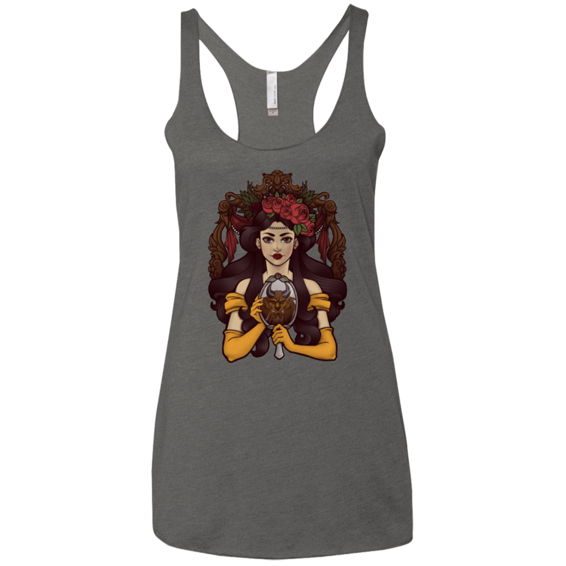La Bete Women's Triblend Racerback Tank