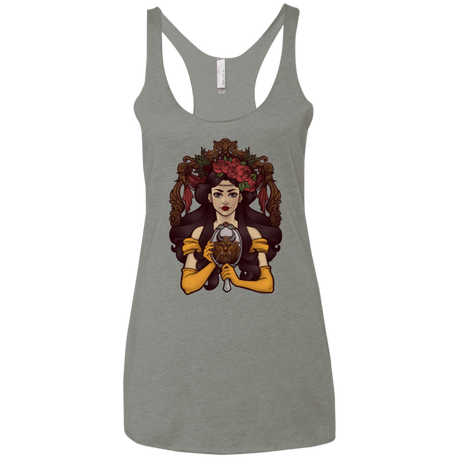 T-Shirts Venetian Grey / X-Small La Bete Women's Triblend Racerback Tank