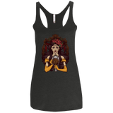 T-Shirts Vintage Black / X-Small La Bete Women's Triblend Racerback Tank