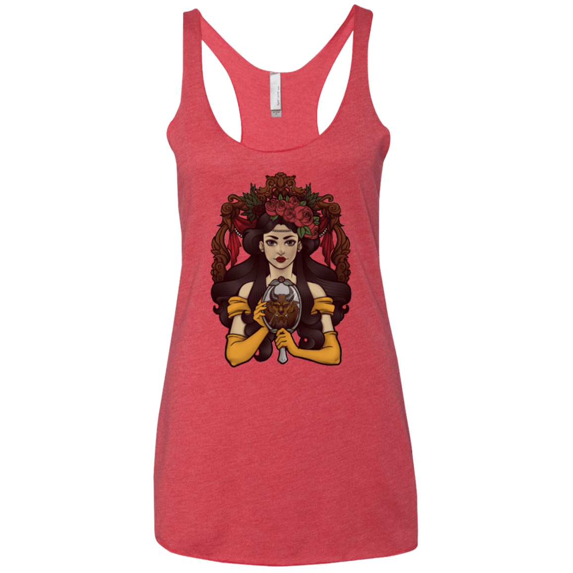 T-Shirts Vintage Red / X-Small La Bete Women's Triblend Racerback Tank