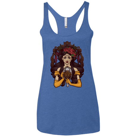 T-Shirts Vintage Royal / X-Small La Bete Women's Triblend Racerback Tank