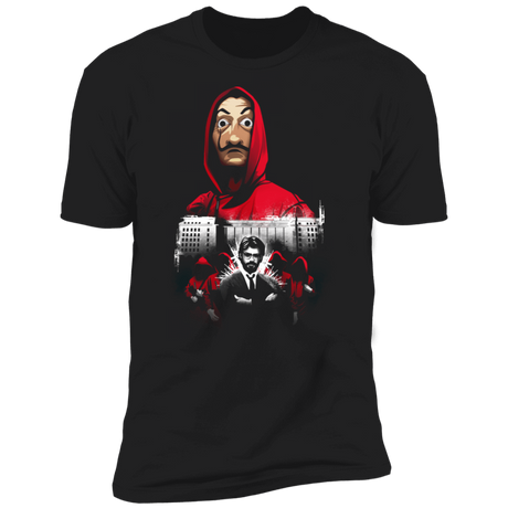 T-Shirts Black / X-Small La Casa De Dali Men's Premium T-Shirt