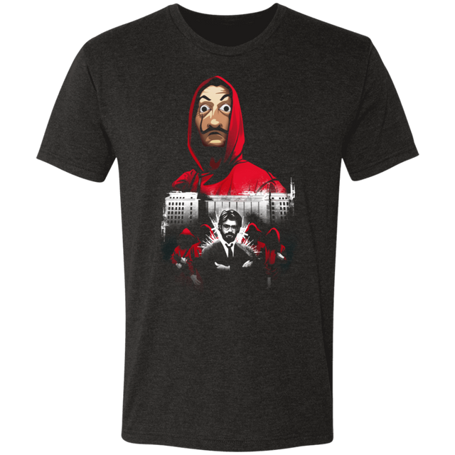 T-Shirts Vintage Black / S La Casa De Dali Men's Triblend T-Shirt