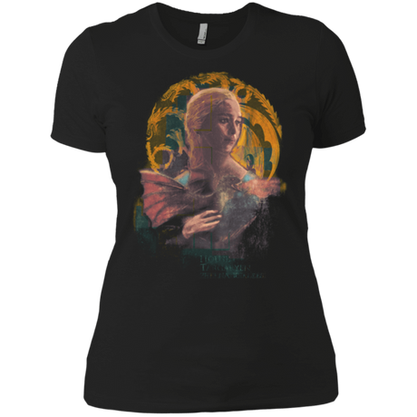T-Shirts Black / X-Small la Dame Au Dragon Women's Premium T-Shirt