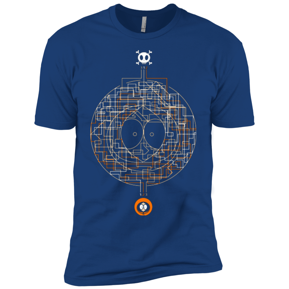 T-Shirts Royal / YXS LABYRINTH OF DEATH Boys Premium T-Shirt