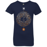 T-Shirts Midnight Navy / YXS LABYRINTH OF DEATH Girls Premium T-Shirt