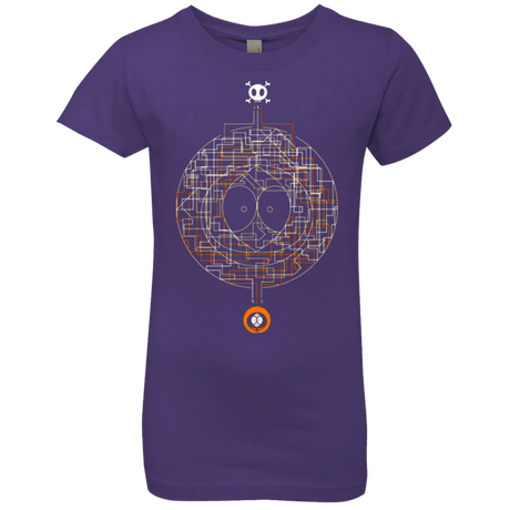 T-Shirts Purple Rush / YXS LABYRINTH OF DEATH Girls Premium T-Shirt