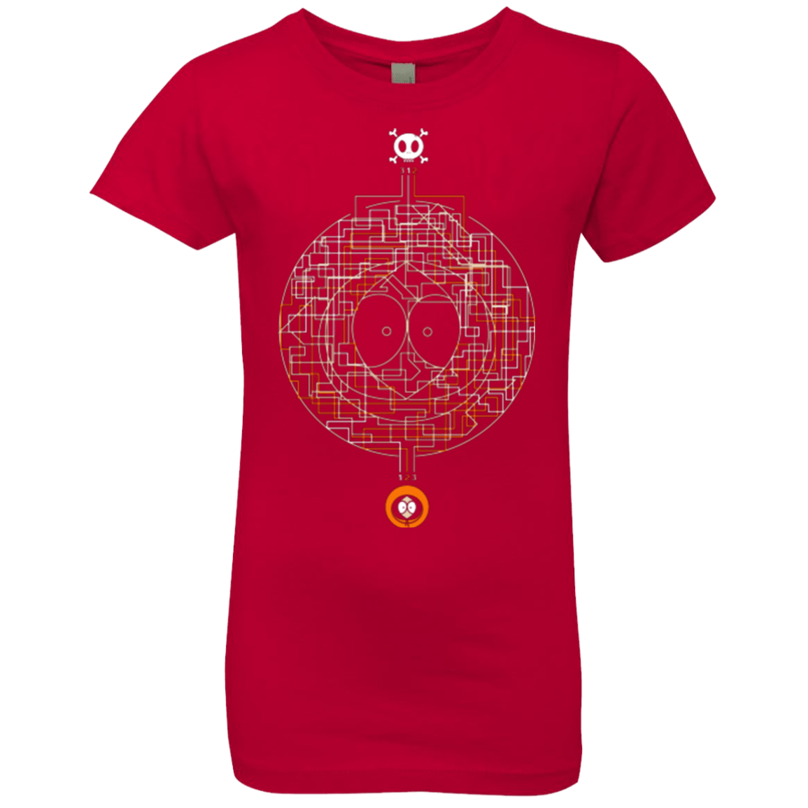 T-Shirts Red / YXS LABYRINTH OF DEATH Girls Premium T-Shirt