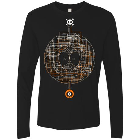 T-Shirts Black / Small LABYRINTH OF DEATH Men's Premium Long Sleeve