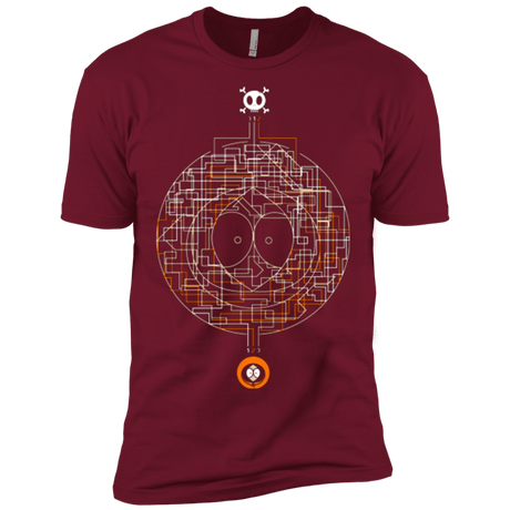 T-Shirts Cardinal / X-Small LABYRINTH OF DEATH Men's Premium T-Shirt