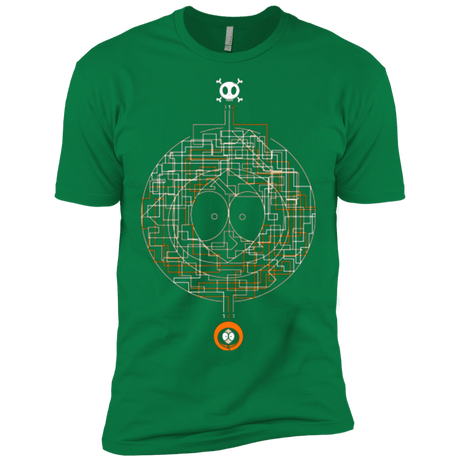 T-Shirts Kelly Green / X-Small LABYRINTH OF DEATH Men's Premium T-Shirt