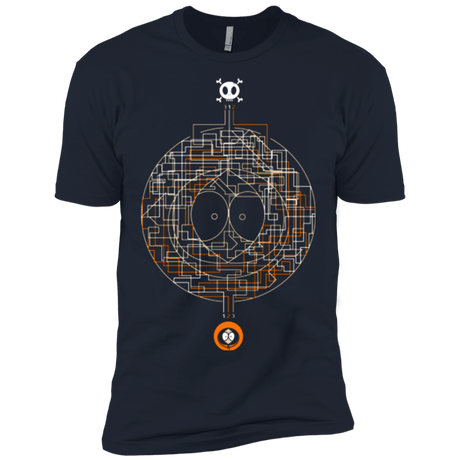 T-Shirts Midnight Navy / X-Small LABYRINTH OF DEATH Men's Premium T-Shirt