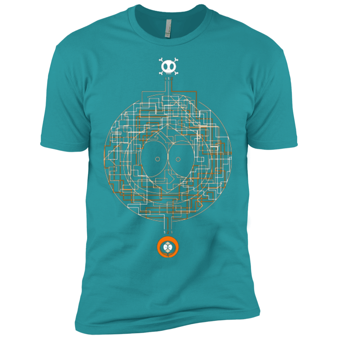 T-Shirts Tahiti Blue / X-Small LABYRINTH OF DEATH Men's Premium T-Shirt