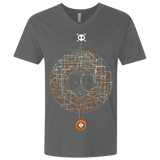 T-Shirts Heavy Metal / X-Small LABYRINTH OF DEATH Men's Premium V-Neck