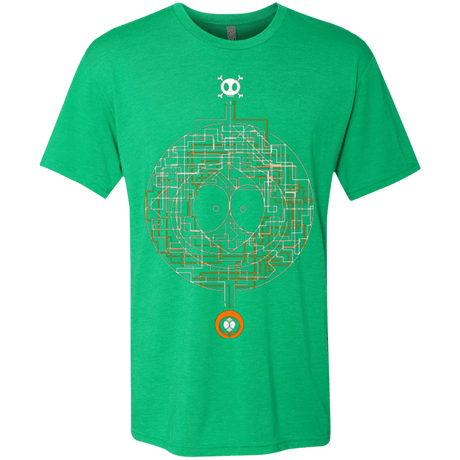 T-Shirts Envy / Small LABYRINTH OF DEATH Men's Triblend T-Shirt