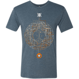 T-Shirts Indigo / Small LABYRINTH OF DEATH Men's Triblend T-Shirt