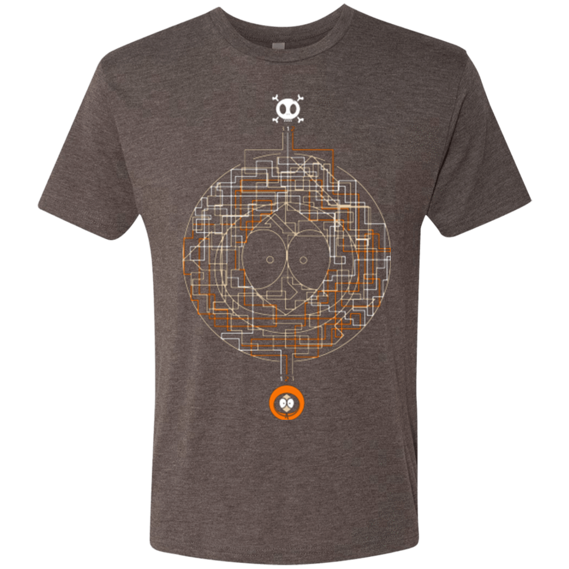 T-Shirts Macchiato / Small LABYRINTH OF DEATH Men's Triblend T-Shirt