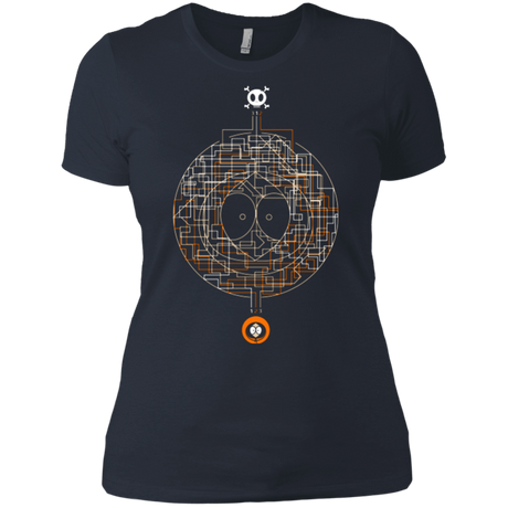 T-Shirts Indigo / X-Small LABYRINTH OF DEATH Women's Premium T-Shirt