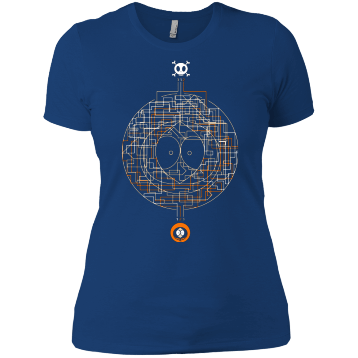 T-Shirts Royal / X-Small LABYRINTH OF DEATH Women's Premium T-Shirt