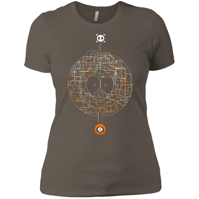 T-Shirts Warm Grey / X-Small LABYRINTH OF DEATH Women's Premium T-Shirt