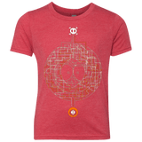 T-Shirts Vintage Red / YXS LABYRINTH OF DEATH Youth Triblend T-Shirt