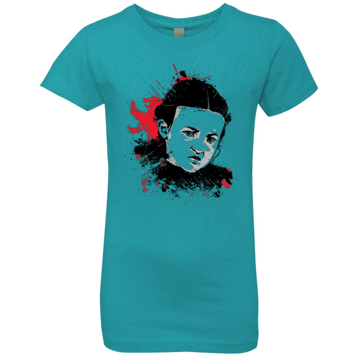 T-Shirts Tahiti Blue / YXS LADY MORMONT Girls Premium T-Shirt