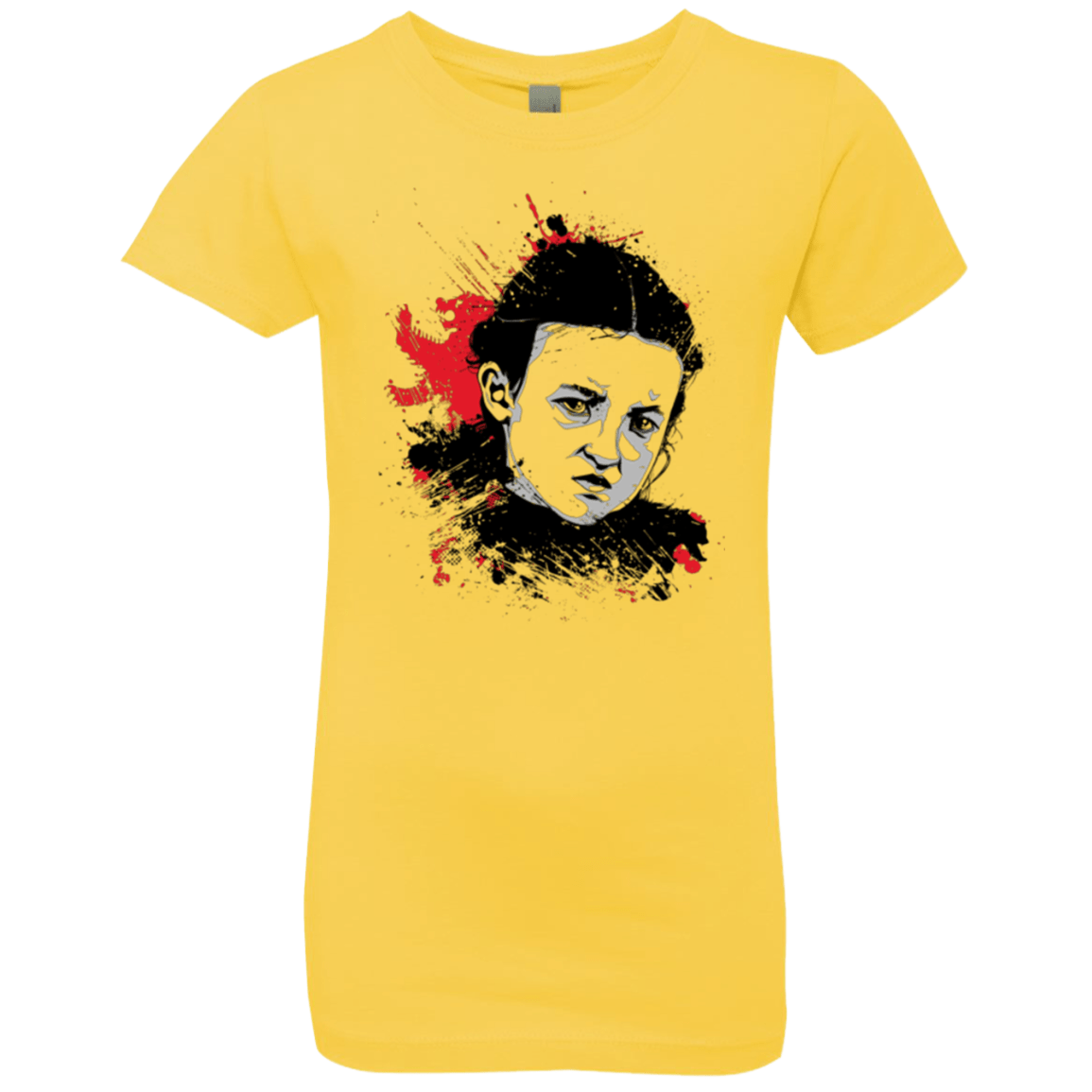 T-Shirts Vibrant Yellow / YXS LADY MORMONT Girls Premium T-Shirt