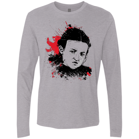 T-Shirts Heather Grey / Small LADY MORMONT Men's Premium Long Sleeve