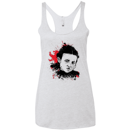 T-Shirts Heather White / X-Small LADY MORMONT Women's Triblend Racerback Tank