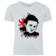 T-Shirts Heather White / YXS LADY MORMONT Youth Triblend T-Shirt