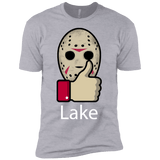 T-Shirts Heather Grey / YXS Lake Boys Premium T-Shirt