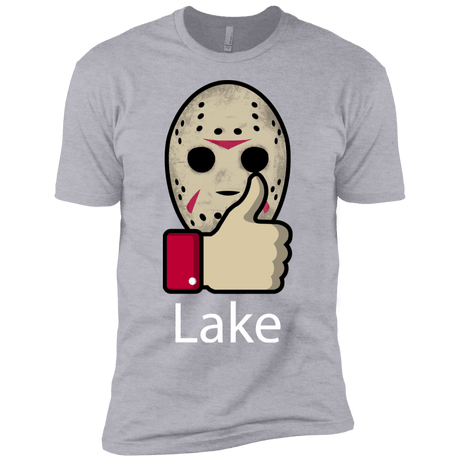 T-Shirts Heather Grey / YXS Lake Boys Premium T-Shirt