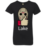 T-Shirts Black / YXS Lake Girls Premium T-Shirt