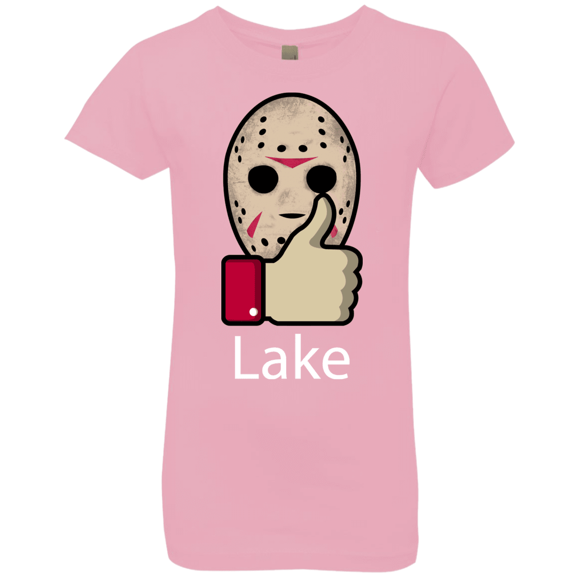 T-Shirts Light Pink / YXS Lake Girls Premium T-Shirt