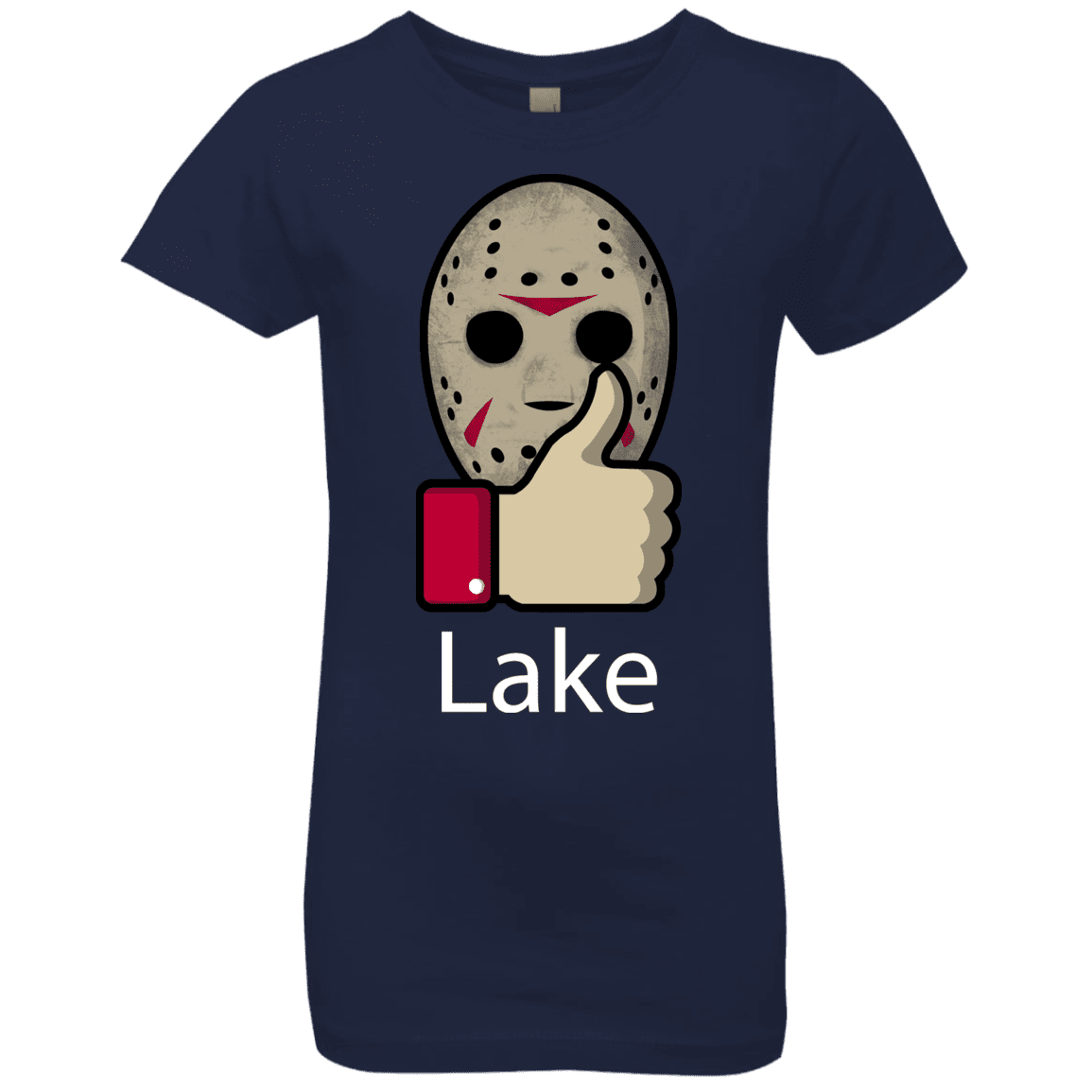 T-Shirts Midnight Navy / YXS Lake Girls Premium T-Shirt