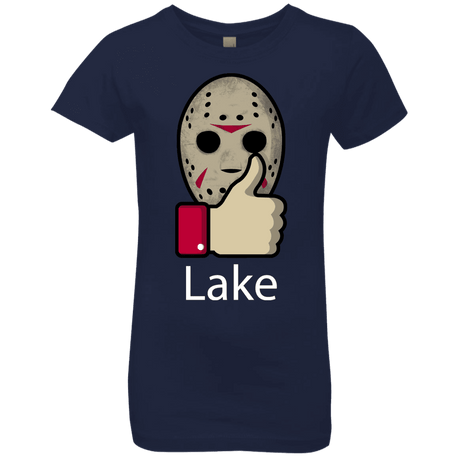 T-Shirts Midnight Navy / YXS Lake Girls Premium T-Shirt