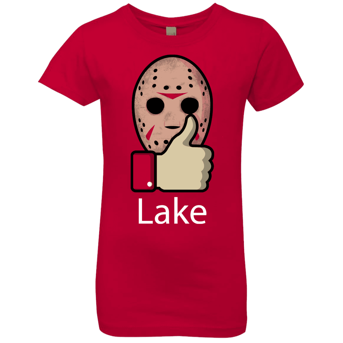 T-Shirts Red / YXS Lake Girls Premium T-Shirt