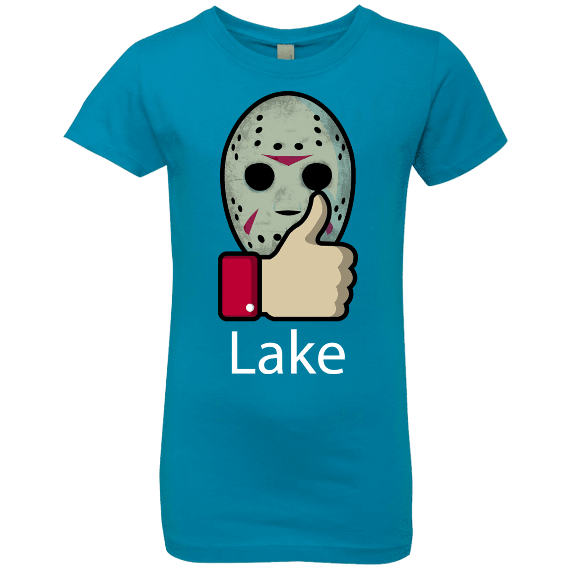T-Shirts Turquoise / YXS Lake Girls Premium T-Shirt