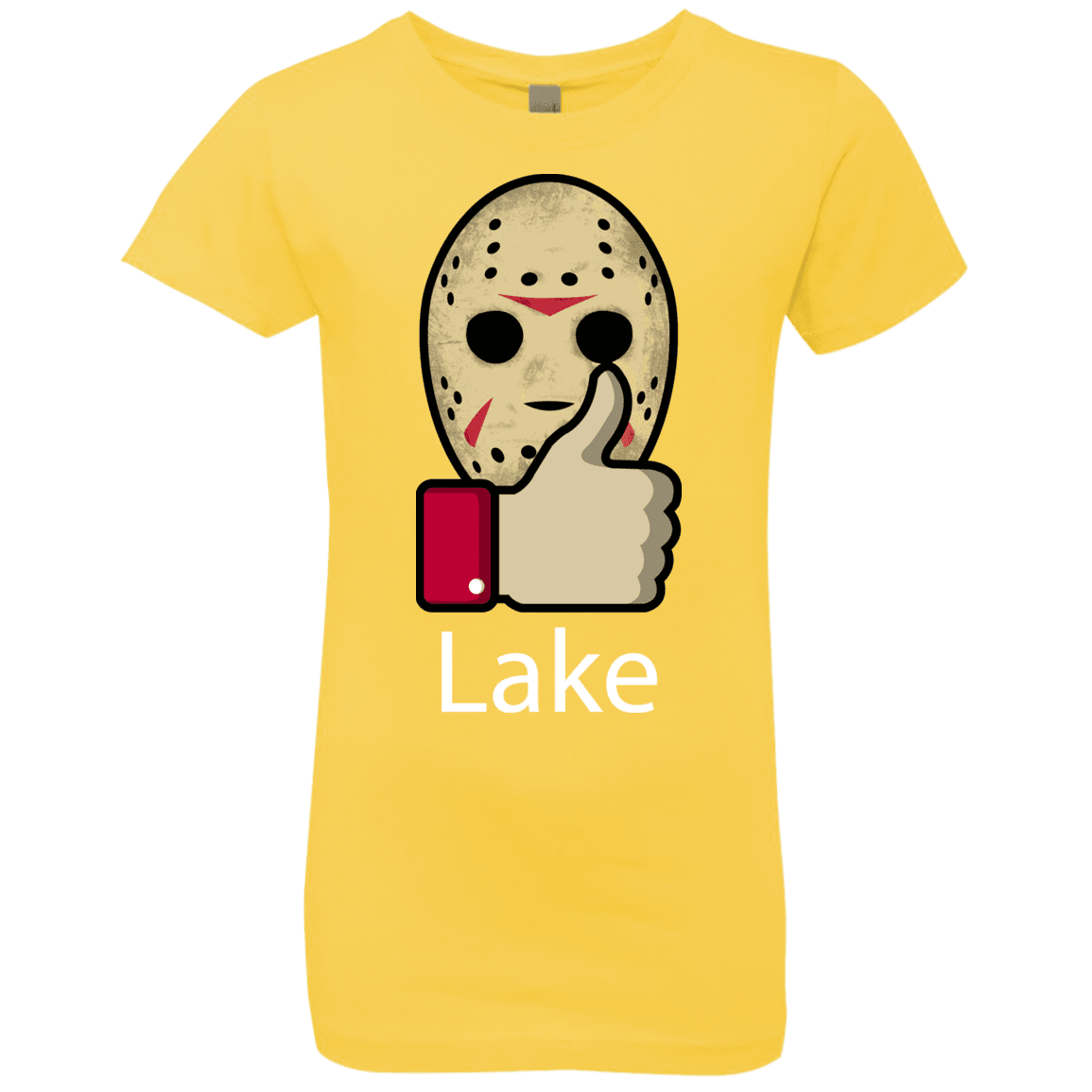 T-Shirts Vibrant Yellow / YXS Lake Girls Premium T-Shirt