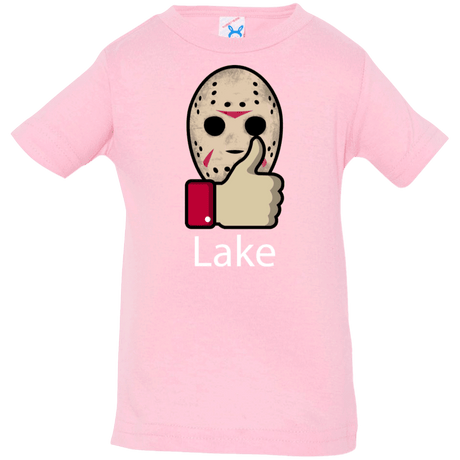 T-Shirts Pink / 6 Months Lake Infant Premium T-Shirt