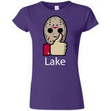 T-Shirts Purple / S Lake Junior Slimmer-Fit T-Shirt