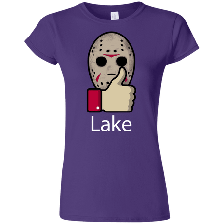 T-Shirts Purple / S Lake Junior Slimmer-Fit T-Shirt