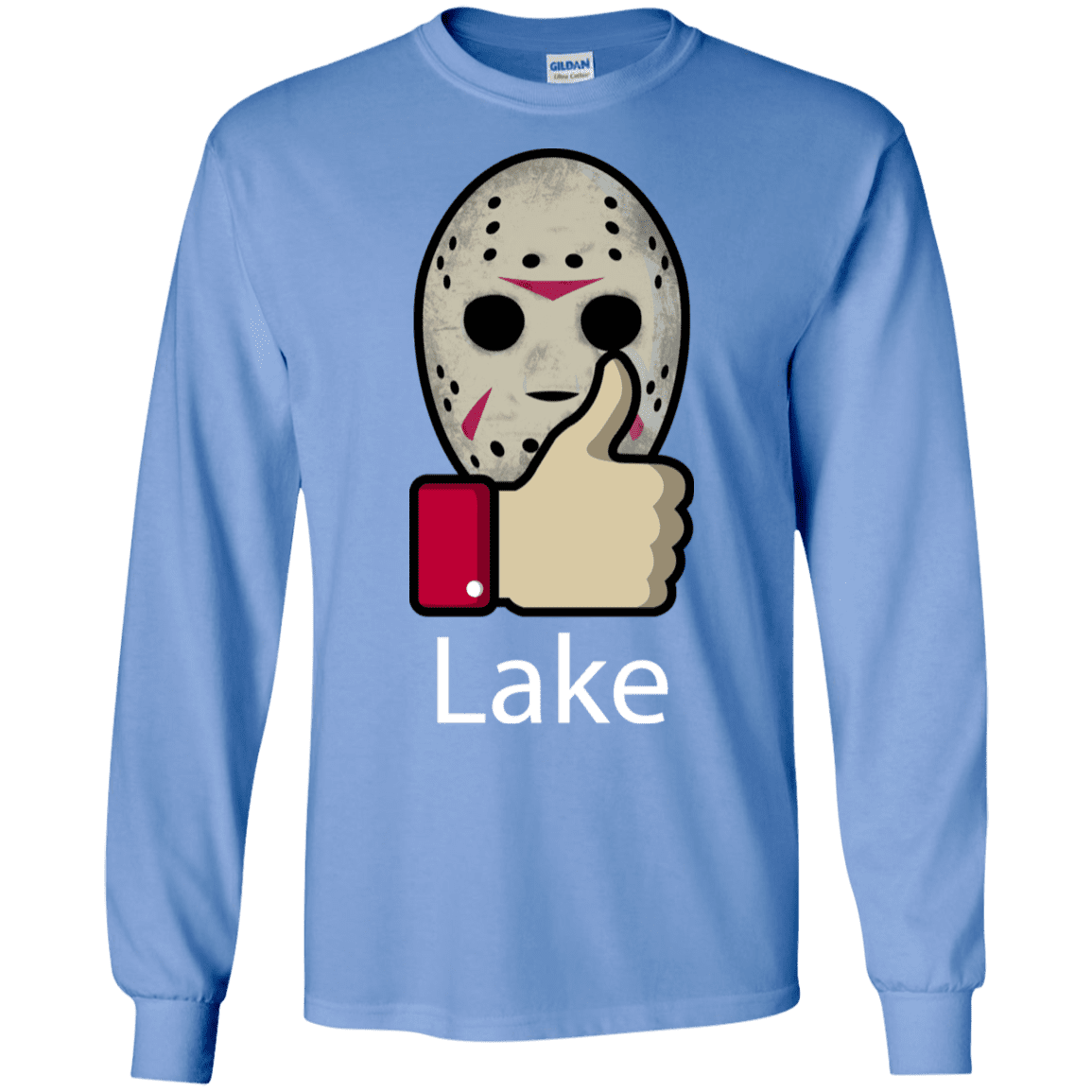 T-Shirts Carolina Blue / S Lake Men's Long Sleeve T-Shirt