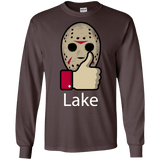 T-Shirts Dark Chocolate / S Lake Men's Long Sleeve T-Shirt