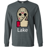 T-Shirts Dark Heather / S Lake Men's Long Sleeve T-Shirt