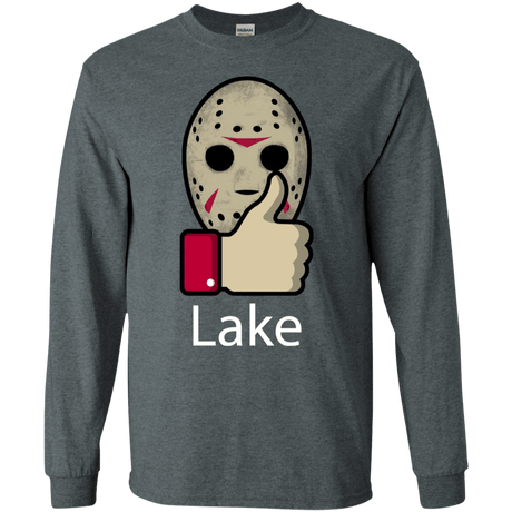 T-Shirts Dark Heather / S Lake Men's Long Sleeve T-Shirt