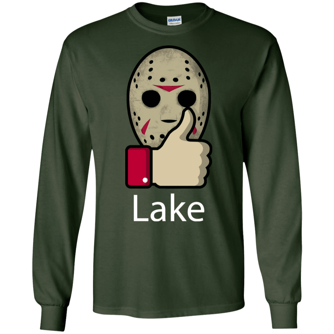 T-Shirts Forest Green / S Lake Men's Long Sleeve T-Shirt